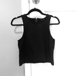 Banana Republic Cropped Top Black